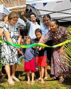 Opening of the natural playground at the Children's House