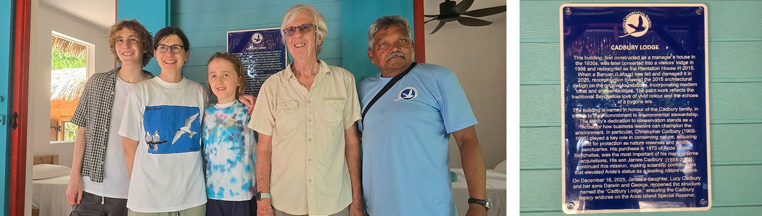 Hunt Deltel Attends the Reopening of Cadbury Lodge on Aride Island