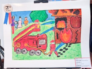 Hunt Deltel Supports Fire Safety Awareness Through Youth Art Initiative