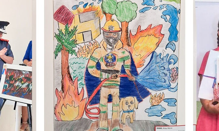 Hunt Deltel Supports Fire Safety Awareness Through Youth Art Initiative