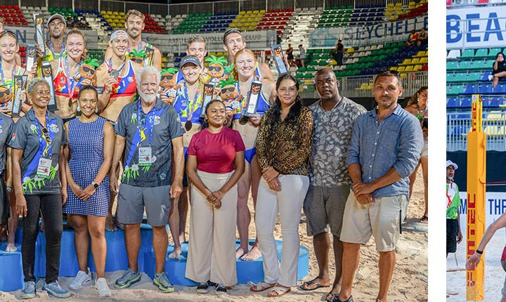 Hunt Deltel Supports Seychelles’ First International Beach Volleyball Exhibition Cup