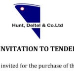 Hunt, Deltel & Co. | Invitation to Tender - Various Motor Vehicles